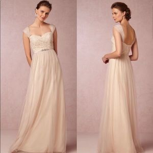 BHLDN Jenny Yoo Juliette Dress - Cashmere